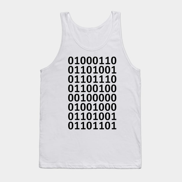 Secret Binary Code - Light Tank Top by MaximumLimit